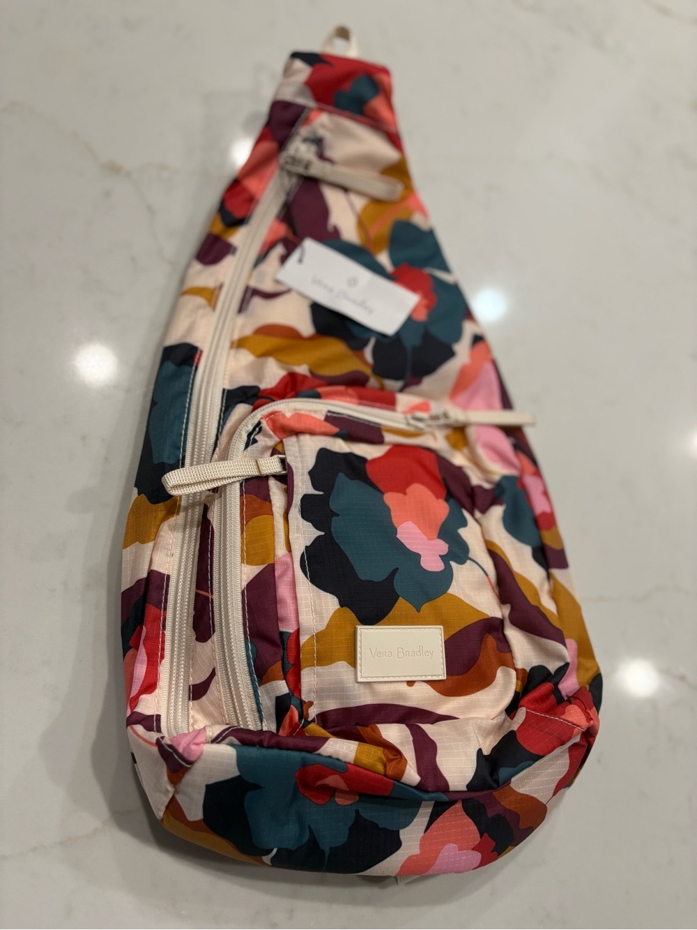 Vera Bradley Multi-Color Floral Crossbody Sling Bag